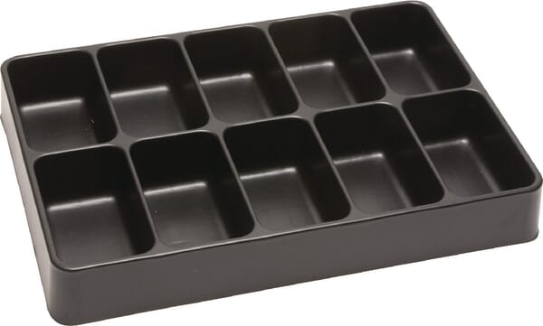 Insert avec 10 compartiments, en plastique — réf. 1935200010