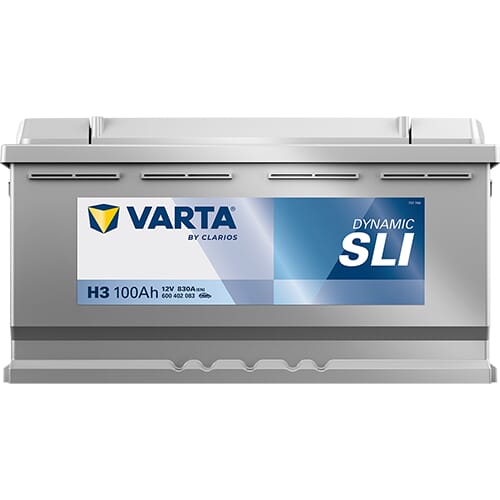 Startbatteri Varta 12V 100Ah 830A - Bilbatterier och Fordonsbatterier - 600402083 - 2