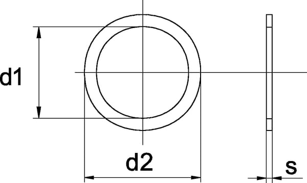 Vymezovací podložky - pro ložiskové čepy kalené