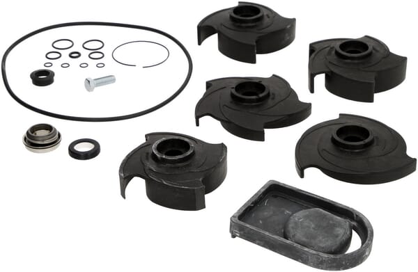 Kit de réparation 2" pompe Poly FKM — réf. 12000A