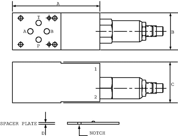 Clapet de régulation de pression vue 5