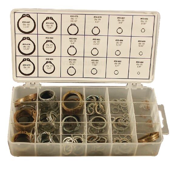 Assortment circlips