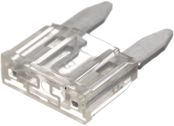 Fusible lame mini 32V 25A longueur 16,3mm blanc pack 1x · réf. SI20268P001