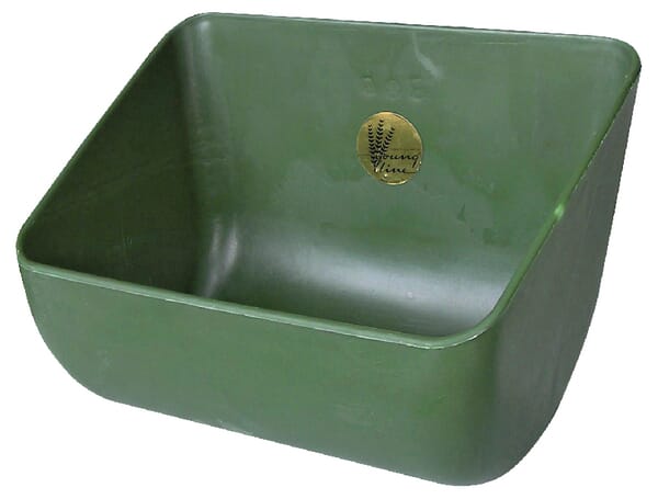 Krmítko pro koně, zelené, 12 l