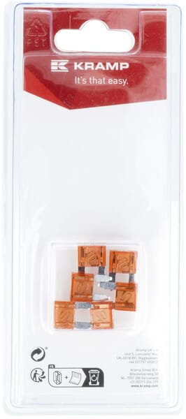 Fusible 10A x 16,3mm, Mini (6) — réf. KRSI20265P06B