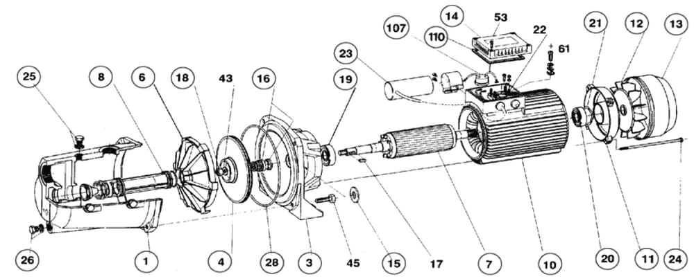Náhradní díly JET 300