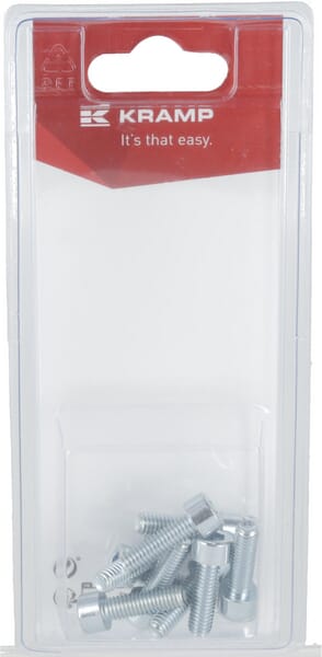 Vis à tête cylindrique M6 x 20 mm, 8,8 (10) — réf. KR912620P10B