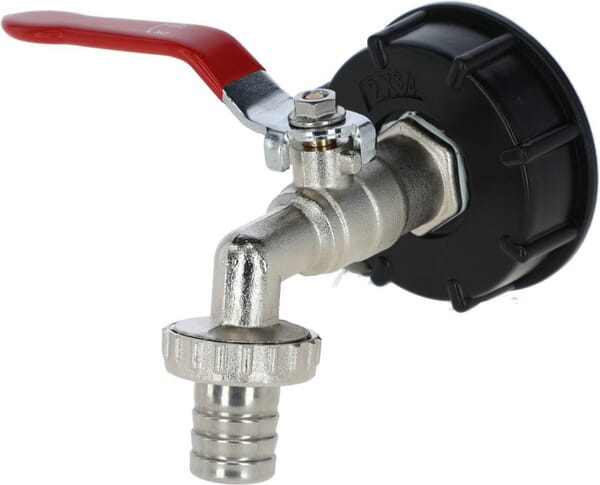 Robinet de raccordement IBC 3/4” · réf. 221982KER