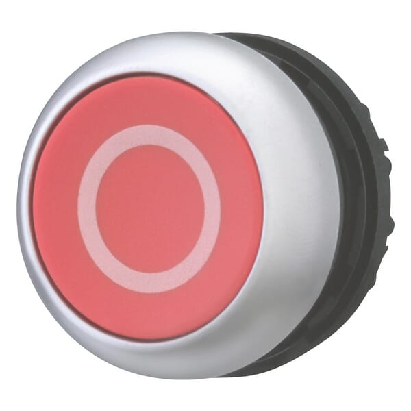 Bouton-poussoir rouge rappel 0 vue 5