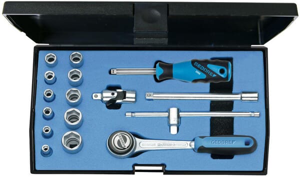 20EMZ Sada nástrčných klíčů1/4", 16dílná