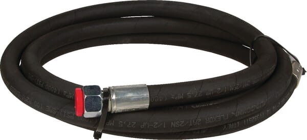 Flex. hydr. cpl. DN12.3000-90° · réf. DKLO13300090