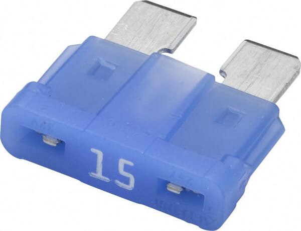 Fusible lame standard 32V 15A longueur 18,6mm bleu pack 50x Hella · réf. 8JS711687002