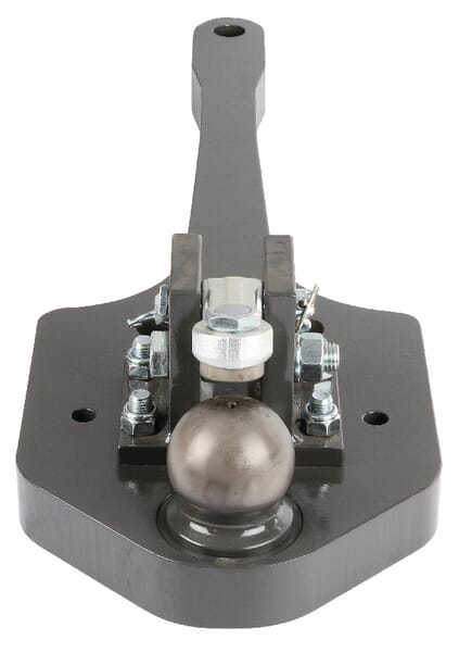 Plaque de support 80 mm vue 3