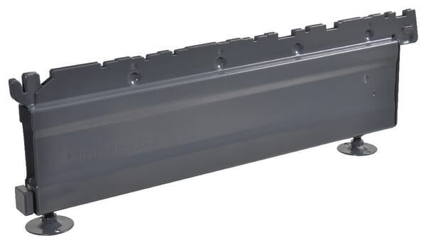 Patka nízká 47x16 cm, tmavě šedá