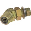 Adjustable elbow connector 45° - type VIOU - ORFS / UNF