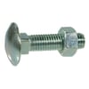 DIN 603 Tornillos de cabeza redonda y cuadradillo con tuerca métricos 4.6 galvanizados _