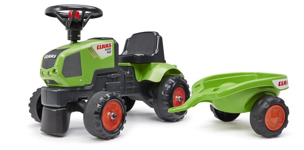 Tracteur Claas Axos avec remorque — réf. F1012B