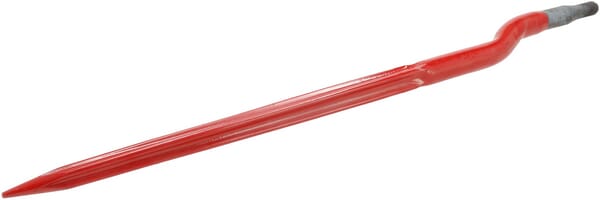 dent d'ensilage SANS ÉCROU, manivelle : Section étoile de 45 mm, 36 x 880 mm, pointe effilée avec filetage M22 x 1,5 mm · réf. KT4WN