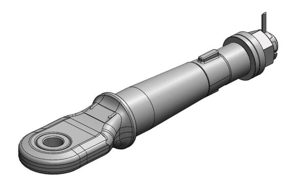 Oeillet d'attelage Cat. 2 diamètre 33mm conique 80/60 · réf. 006631500A02