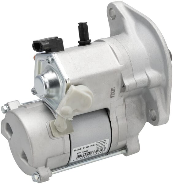 Démarreur 12V, 1,0kW, 11 dents, CW vue 2