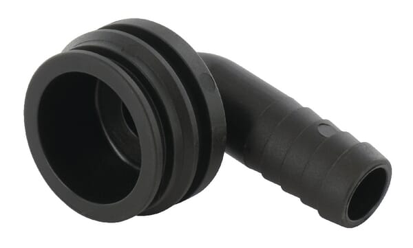 Raccord de tuyau 90° 13 mm avec connexion mâle T5 · réf. 1191513