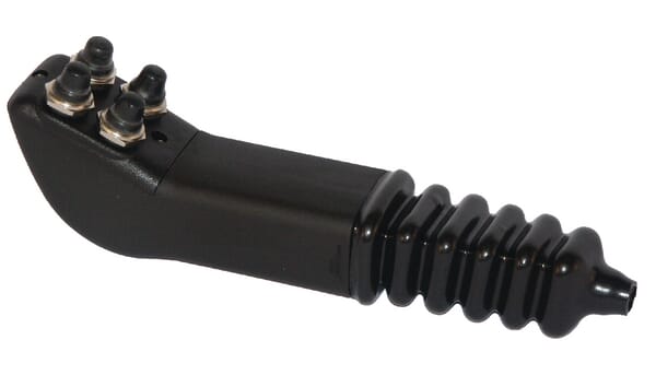 Páka s 4x tlačítkovým spínačem