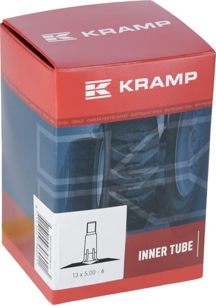 Chambre à air pour jante Ø 6", 13x5.00-6, valve droite TR13, Kramp vue 3