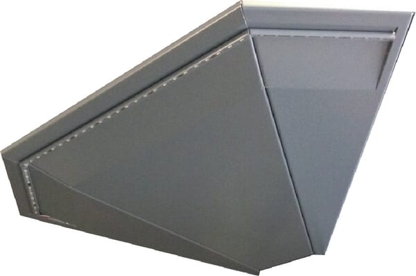 Prodloužení rohové lišty s LED světly, šedý hliník