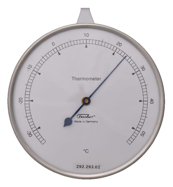 Thermom. Ø100 -30+60C chrome · réf. TH100306024