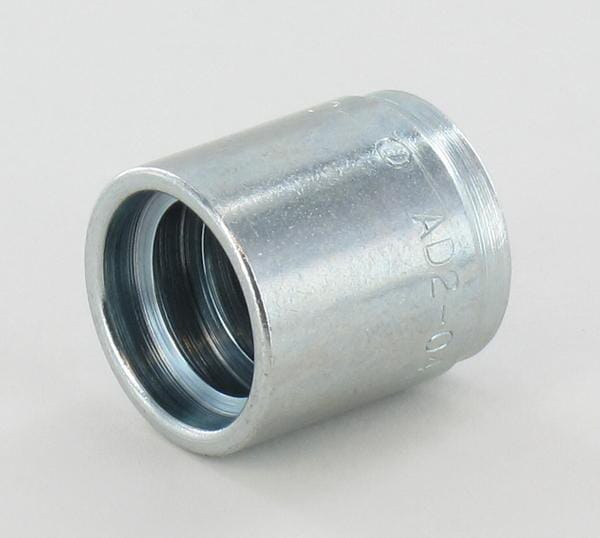 Jupe à sertir Ø23x24,7mm DN6 acier / zingué Alfagomma · réf. SFAD206