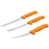 Slaughter and meat processing knives