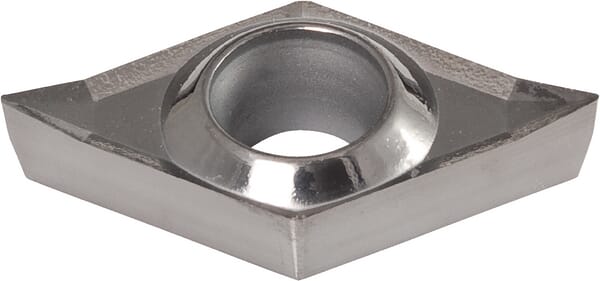 Tvar D rombický 55° otočná řezná destička ISO