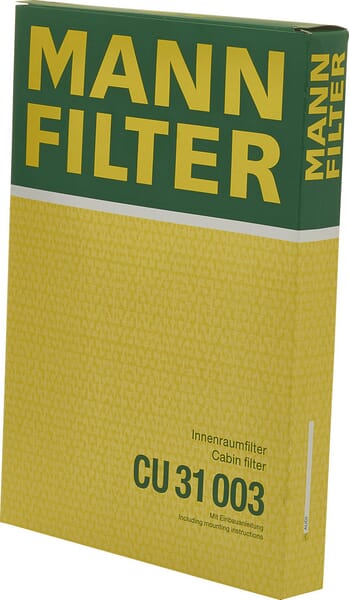 Filtre de cabine — réf. CU31003