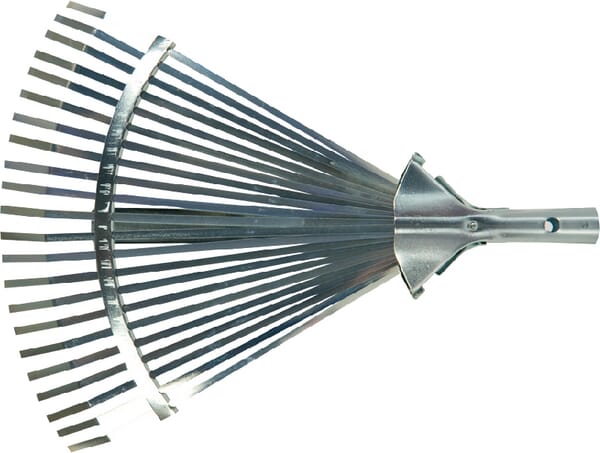 Râteau à gazon 22 dents, réglable sans manche · réf. PO350001