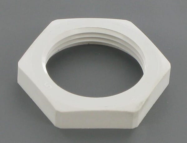 Écrou M25x1,5 ; PA; Gris · réf. EMUG25M2515