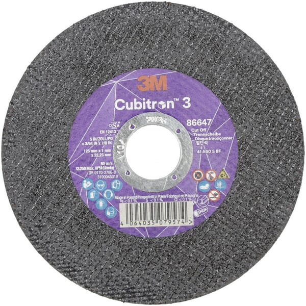 Disque à tronçonner Cubitron 3 125x1,0mm — réf. 86647