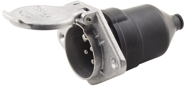 Prise en métal 7 pôles Hella — réf. 8JB003833001