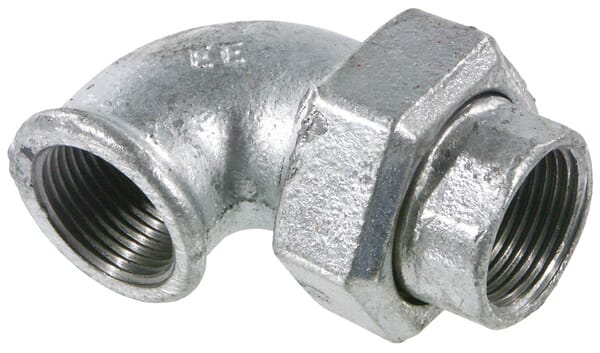 Tvarovka č. 96 Úhlové šroubení vnitřní závit/vnitřní závit těsněné kuželem