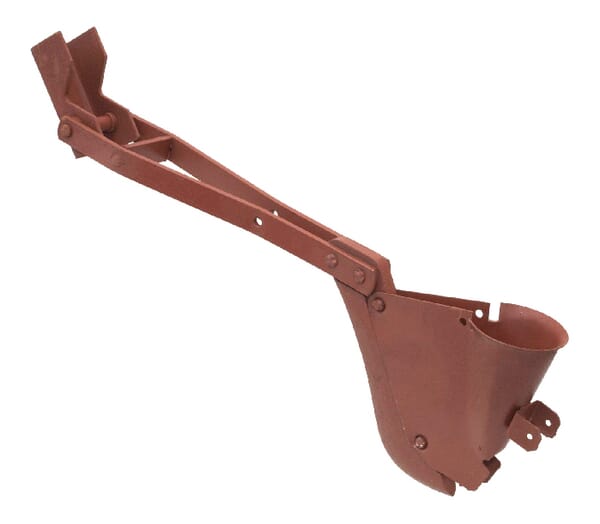 Soc semeur, support métallique, court 350 mm — réf. 61003043080080