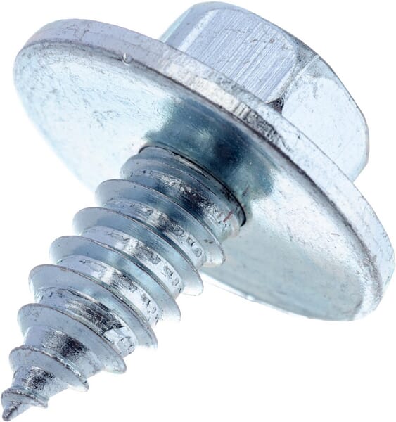 Vis auto-perforante 8x19mm,tête hexagonale de 13 mm, DIN 6901 Kramp — réf. 6901819P050