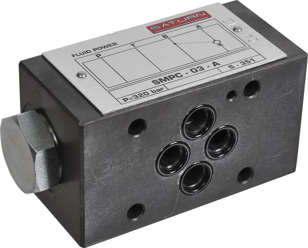 Clapet antiretour commandé NG6 vue 2