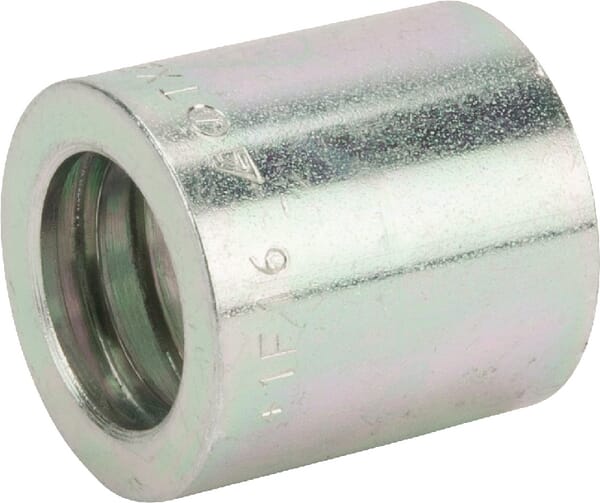Jupe à sertir Ø34x35,5mm DN16 acier / zingué Alfagomma · réf. SFATX216