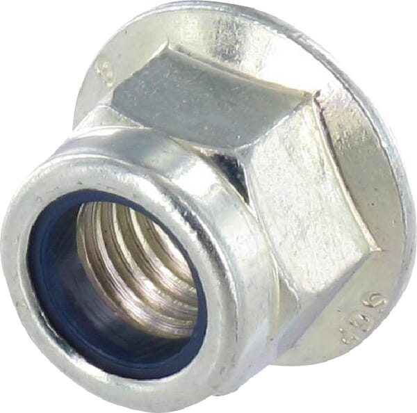 Écrou bride DIN6926 M12 acier zingué Classe 8 Kramp · réf. 692612P001