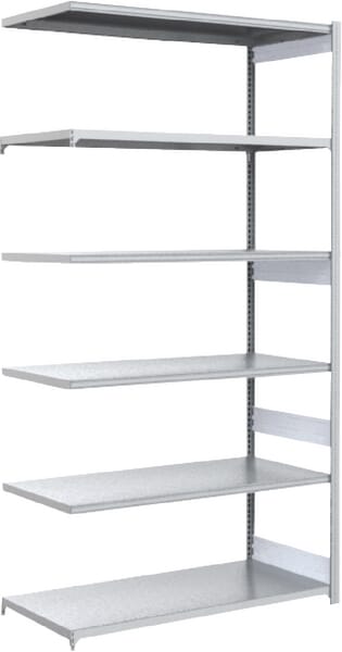 Prodloužení skladových regálů 2,5 m 1000x600 mm