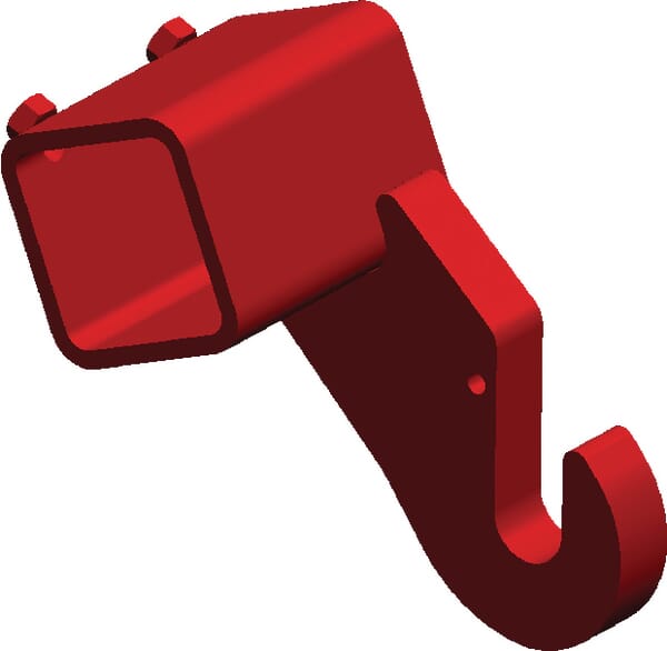 Hák zvedáku, pravý