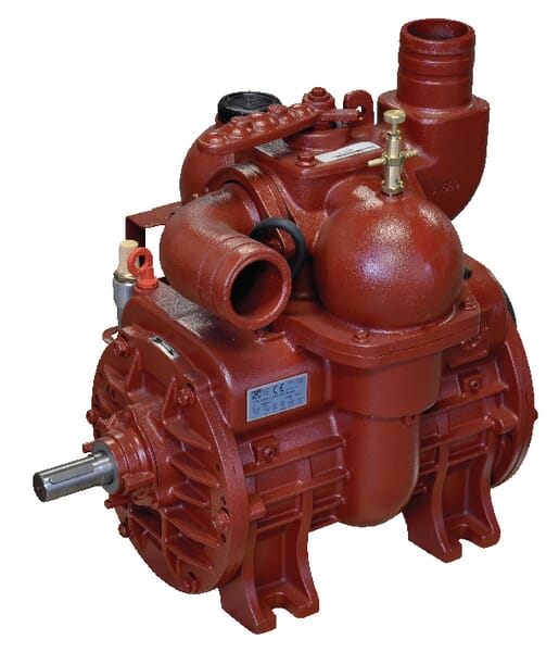 Poulie de pompe à vide, lubrification automatique et ballast Battioni Pagani — réf. MEC9000PAB