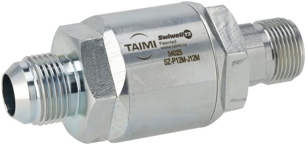Raccord tournant M 3/4 BSP x M 1-1/16 JIC · réf. SZP12MJ12M