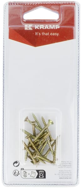 Vis pour panneaux d'aggloméré 3 x 25 mm (20) — réf. KRSPS325P20B