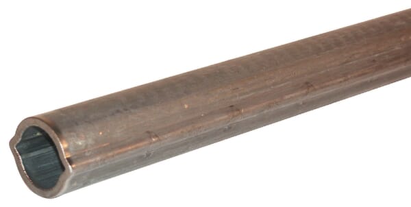 Tube profilé extérieur S6, en étoile, diamètre 71,5 x 57,5 x 5 mm, longueur : 500 mm · réf. 1134874