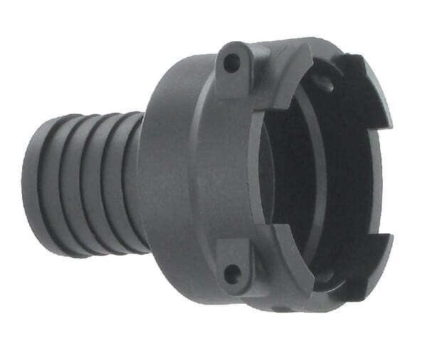 Raccord de tuyau droit 38 mm avec connexion femelle T6 · réf. 1090638